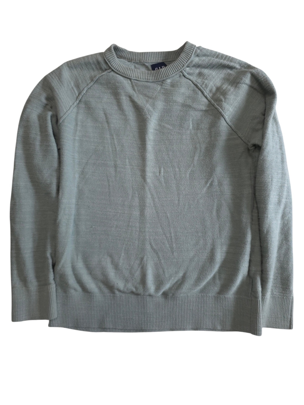 GAP Men's Sage Green Crewneck Sweater